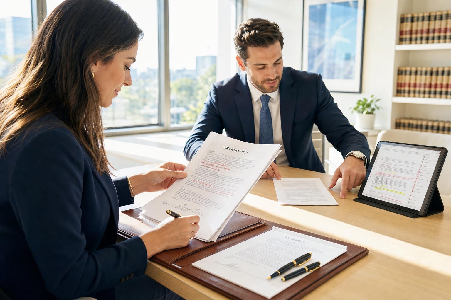 How to Properly Execute an Amendment to an Agreement in Canada